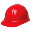 Hard Hat 6 Point Suspension with Ratchet Red