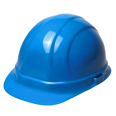 Hard Hat 6 Point Suspension with Ratchet Blue