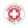 Hard Hat Emblem - Certified First Aid