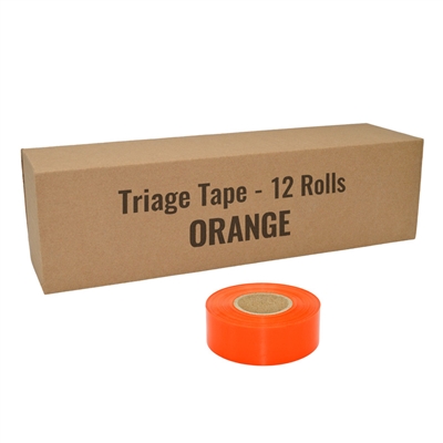 Flagging Tape - Orange 12-Pack