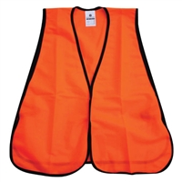 Mesh Safety Vest - Hi-Vis Orange