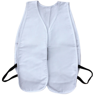 Cloth Safety Vest - White