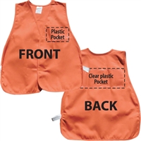 ICS Cloth Safety Vest - Orange