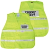 Incident Command Vest with Stripes - Yellow