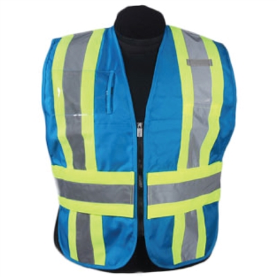 ICS Deluxe Vest with Stripes - Blue