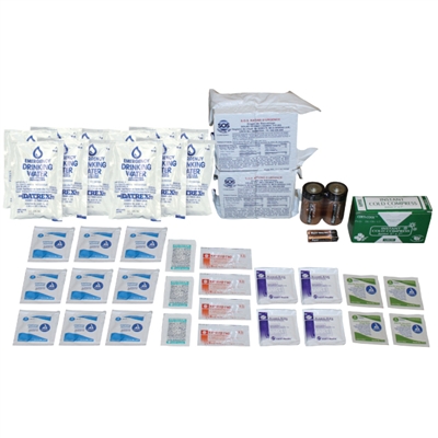Be prepared for any disaster with this 240 emergency refill kit.