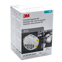 3M Particulate Respirator 8210 N95 20-Pack