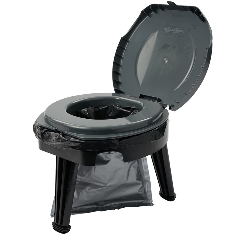 Fold-To-Go Collapsible Toilet
