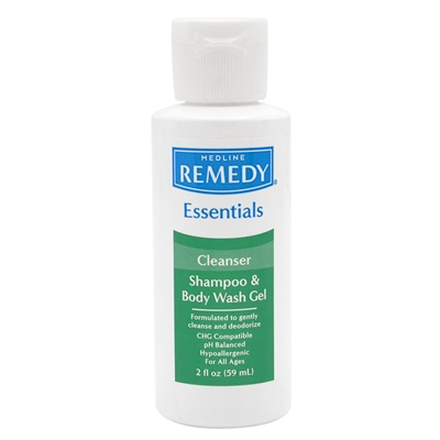 Remedy Essentials Shampoo Body Wash 2 oz