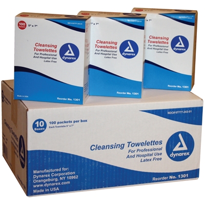 wet wipe cleansing towelettes 1000 case