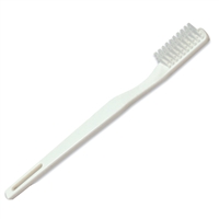 Adult toothbrush with 30 tufts, individually wrapped