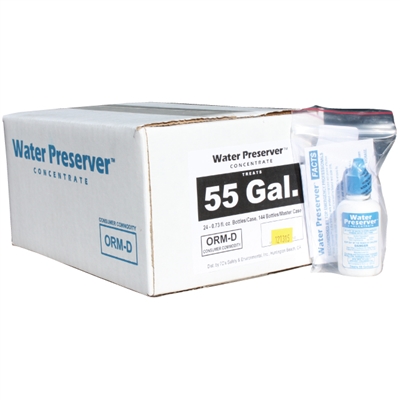 Water Preserver Concentrate - Treats 55 Gallons of Water