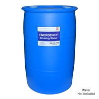 30 Gallon Water Barrel for emergencies