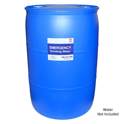 55 Gallon Water Barrel