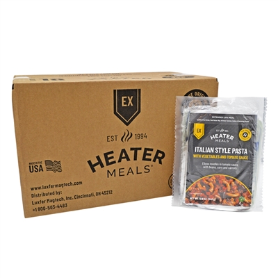 Heater Meals EX Assorted 18 Pack - the perfect food for survival in an emergency