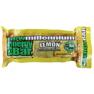 Millennium Energy Bar - Lemon Flavor - Expires July 2025