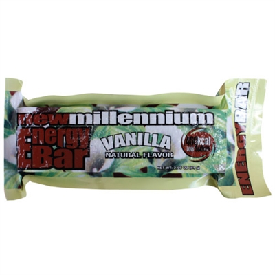 Millennium Energy Bar - Vanilla Flavor - Expires July 2025