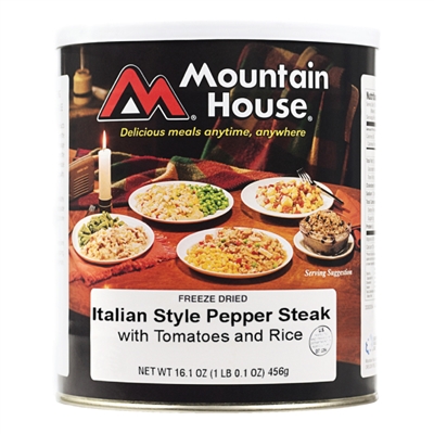 Mountain House #10 Italian Pepper Steak
