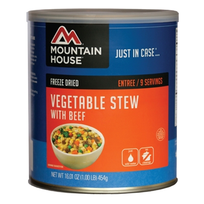 Mountain House #10 Vegetable Stew w/ Beef