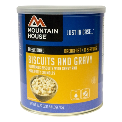 Mountain House #10 Biscuits and Gravy