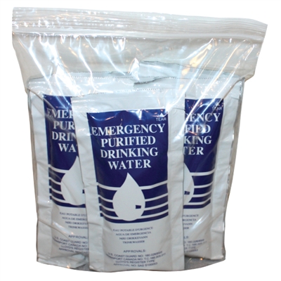 Drinking Water Pouch - 6-pack