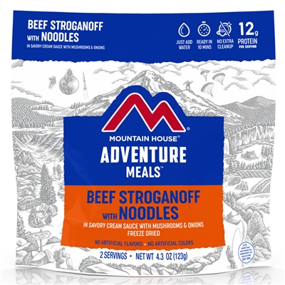 Mountain House Stroganoff with Beef & Noodles