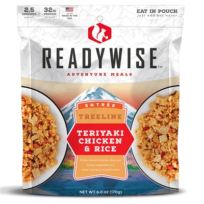 Readywise Treeline Teriyaki Chicken & Rice