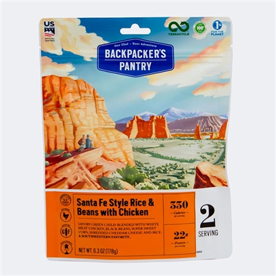 Backpacker's Pantry Santa Fe Style Chicken Pouch