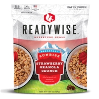 Readywise Sunrise Strawberry Granola Crunch Cereal