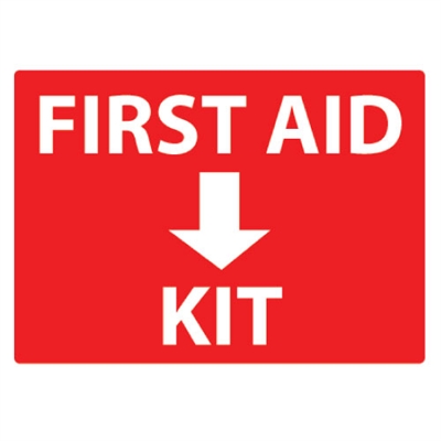 First Aid Kit Sign