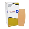 Sheer Plastic Adhesive Bandage 2 in x 4.5 in - 50-Pack