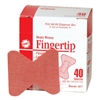 Woven Adhesive Fingertip Bandages - 40-Pack