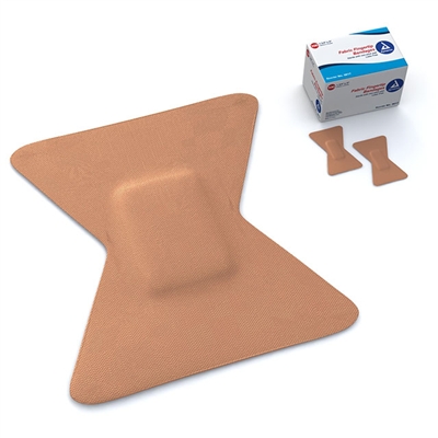 Fingertip Adhesive Fabric Bandage 100 Pack