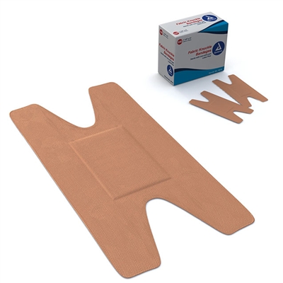 Knuckle Adhesive Fabric Bandage - 100-Pack