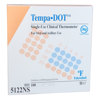 tempa dot thermometer 100 pack