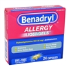 Benadryl Allergy Liqui-Gels - 24 Capsules