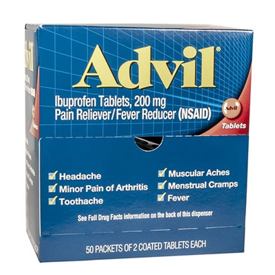 Advil - 100 Tablets