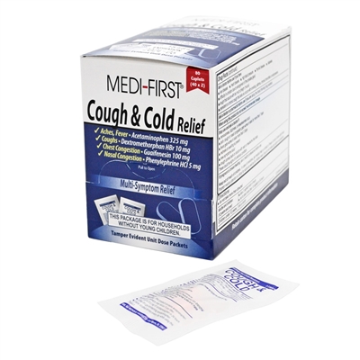 Cetafen Cough & Cold Tablets - 100 Tablets - EXPIRES June 2024