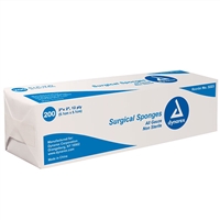 Gauze pads non sterile 2 in x 2 in 200 pack