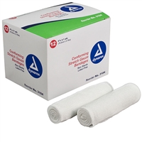 Stretch gauze bandage roll 4 in 12 pack