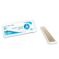 Cotton Tipped Wood Applicators 6 in 100-Pack