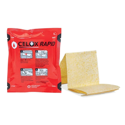 CELOX Rapid Hemostatic Gauze