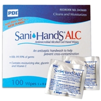 sani hands instant hand sanitizing wipes 100 pack