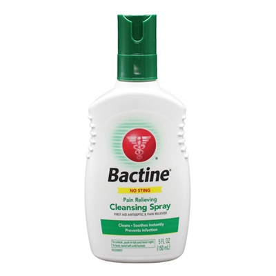 Bactine First Aid Antiseptic & Pain Reliever - 5 oz. Spray - EXPIRES 10/24