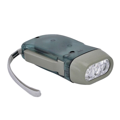 3 LED Dynamo Powered Flashlight