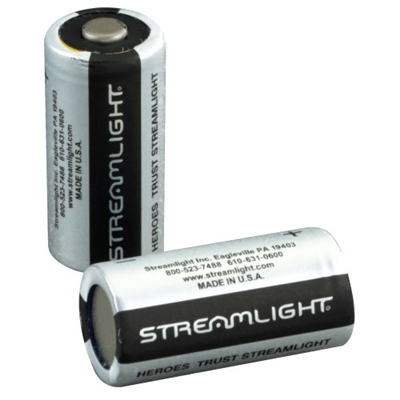 Streamlight 123 Lithium Batteries 2 Pack