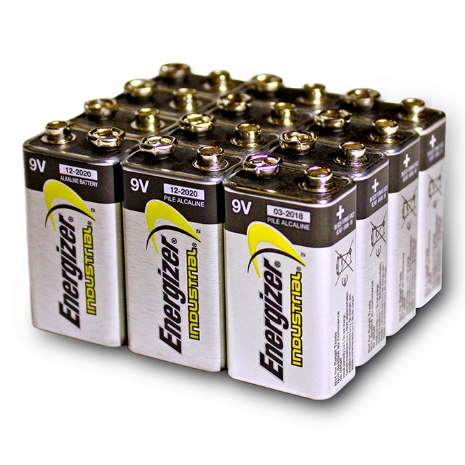 Buy Energizer Industrial 9V Alkaline Battery 625 MAh
