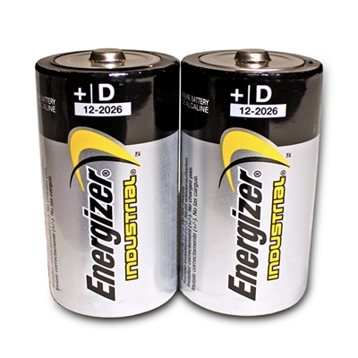 Energizer D Alkaline Batteries 2 Pack