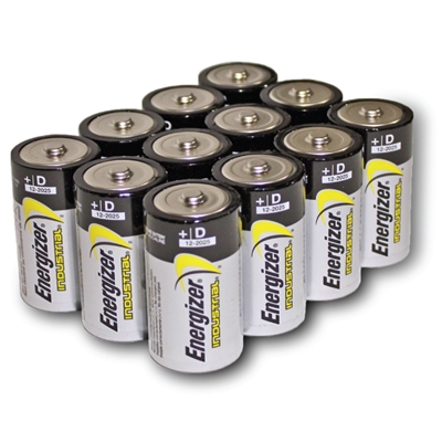Energizer D Alkaline Batteries 12 Pack