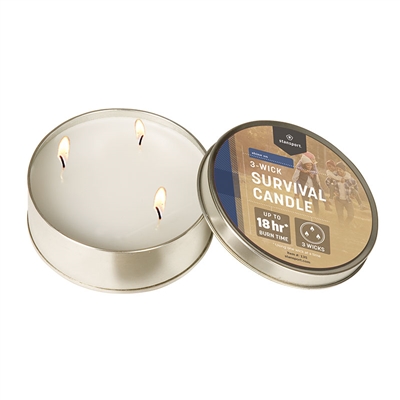 3-Wick Survival Candle